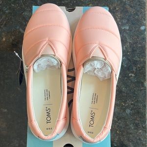 Toms Alpargata Mallow Puff Slide On Shoes